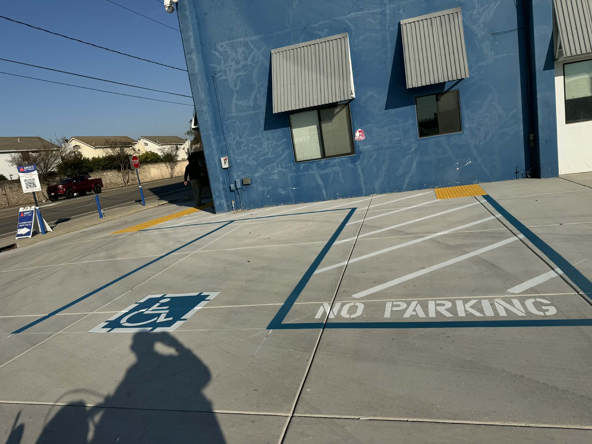 parking lot repaitned